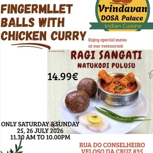Traditional South Indian dinner assortment